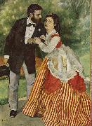 Pierre-Auguste Renoir Portrat des Ehepaares Sisley painting